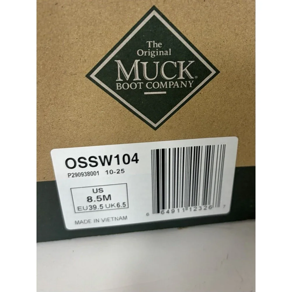 Muck Outscape Low Slip On Shoes Boots Waterproof Dark Gray Women’s Size 8.5 New